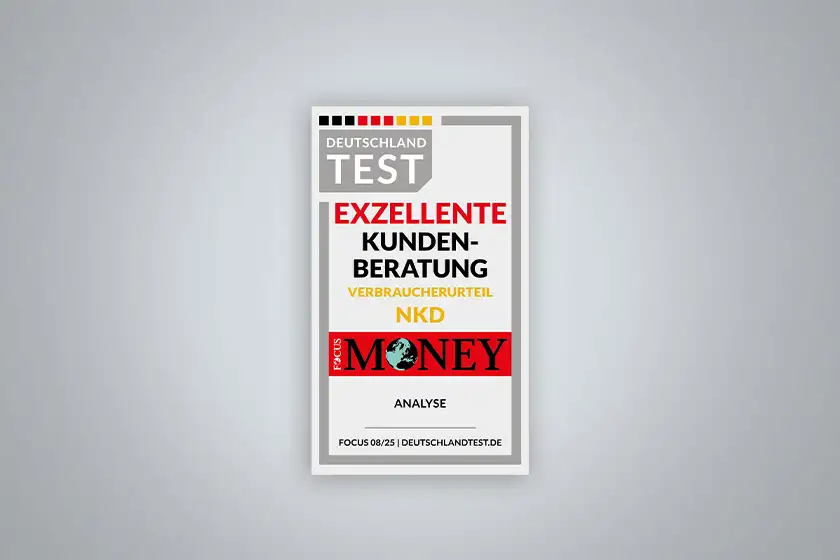 Siegel "Exzellente Kundenberatung"