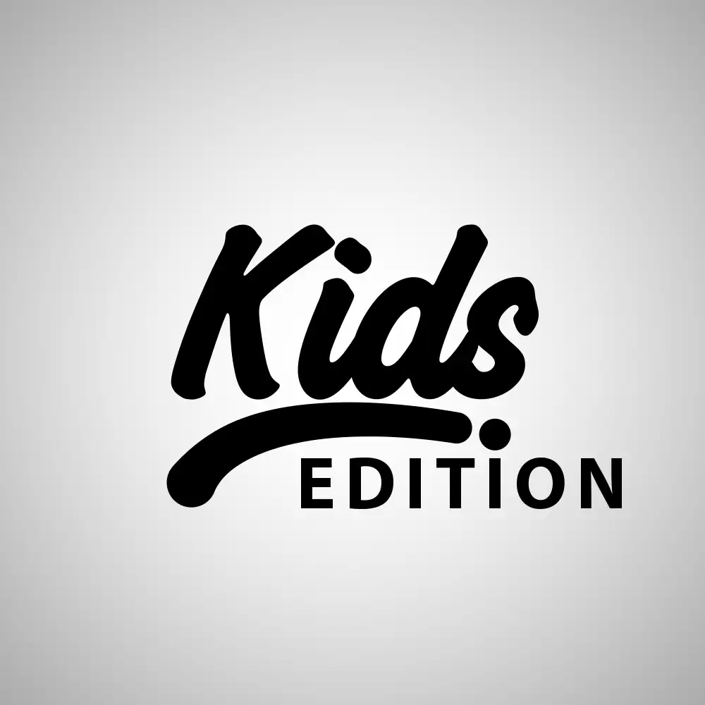 Logo der NKD-Eigenmarke "Kids EDITION" in schwarz