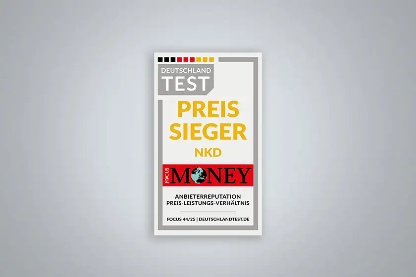 Siegel mit der Auszeichnung "Preissieger"
