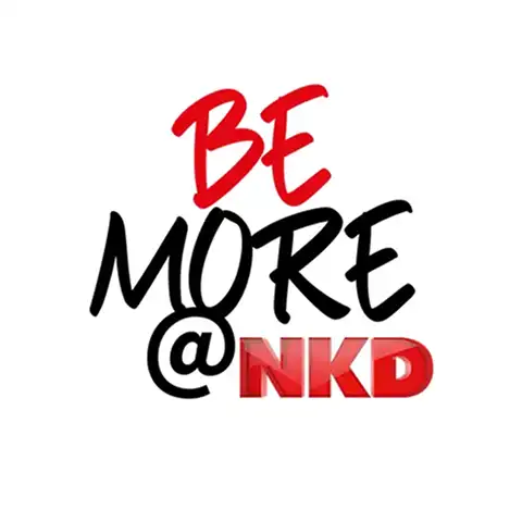 "BE MORE @ NKD"-Logo