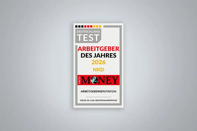Auszeichnungssiegel "Arbeitgeber des Jahres 2026"